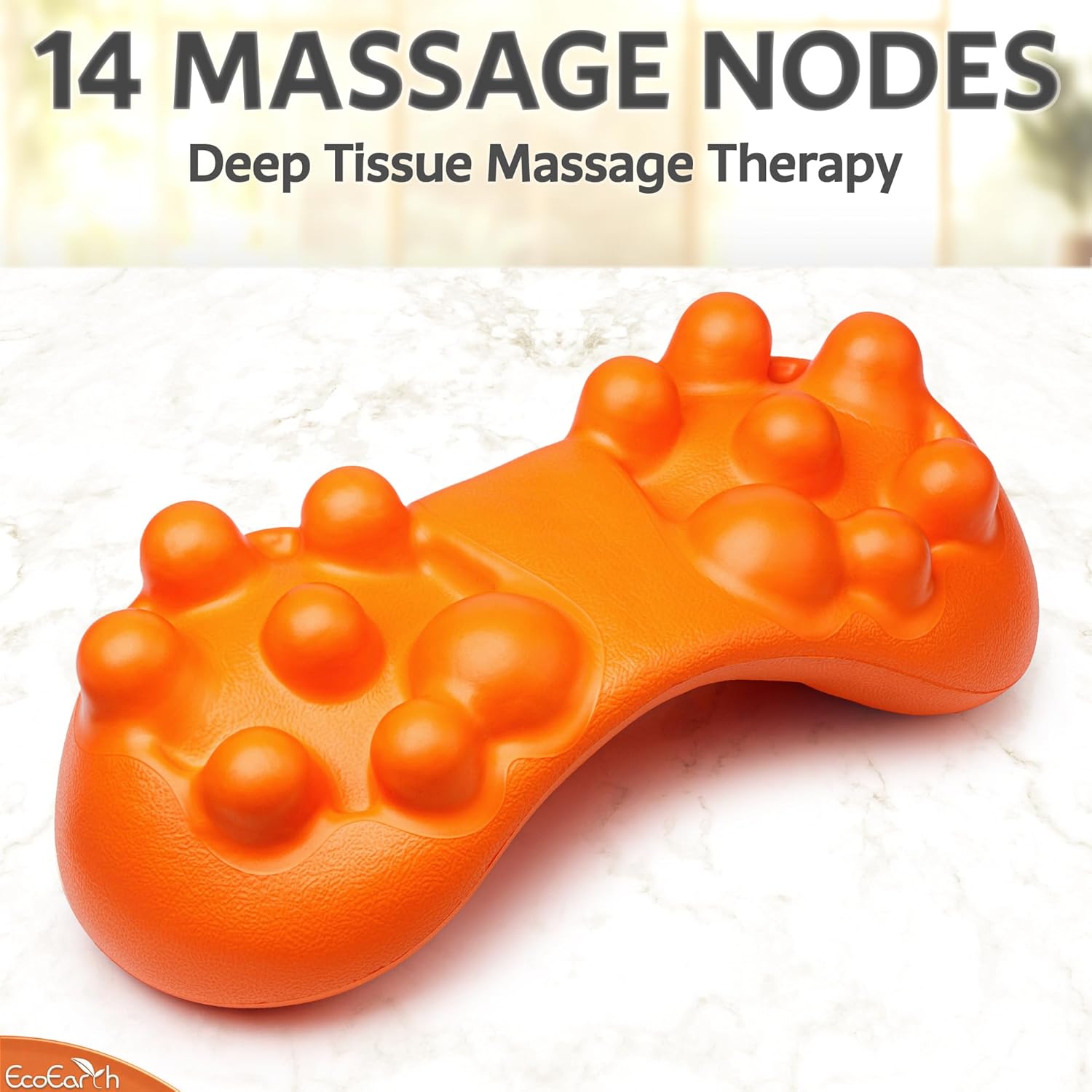 EcoEarth Hip Massager for Psoas Release (Firm) - 14 Massage Nodes for Sciatica & Piriformis Syndrome Pain Relief - Trigger Point Deep Tissue Massage Tool for Hip & Lower Back Pain - Image 5