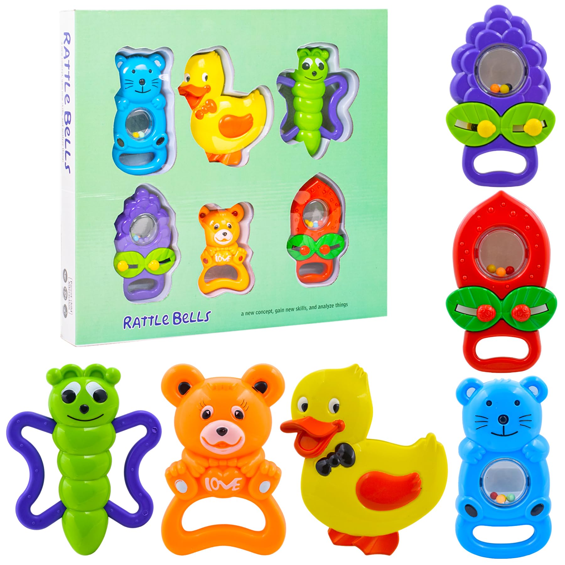 See full amazon price history chart for WISHKEY Plastic Rattle Toys for Infants, BPA Free Non-Toxic Shake & Grab Toys for Babies, Early Age Toys, Teether Colorful Toys, Ideal Gift for New Born Babies, Multicolor (Pack of 6) WISHKEY Plastic Rattle Toys for Infants, BPA Free Non-Toxic Shake & Grab Toys for Babies, Early Age Toys, Teether Colorful Toys, Ideal Gift for New Born Babies, Multicolor (Pack of 6) (B0DBZZRHDP) Amazon Price History, Amazon Price Tracker
