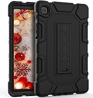 Vista 8 de Rantice Funda Samsung Galaxy Tab A7 Lite para niños de 8.7 pulgadas 2021, color rosa y gris