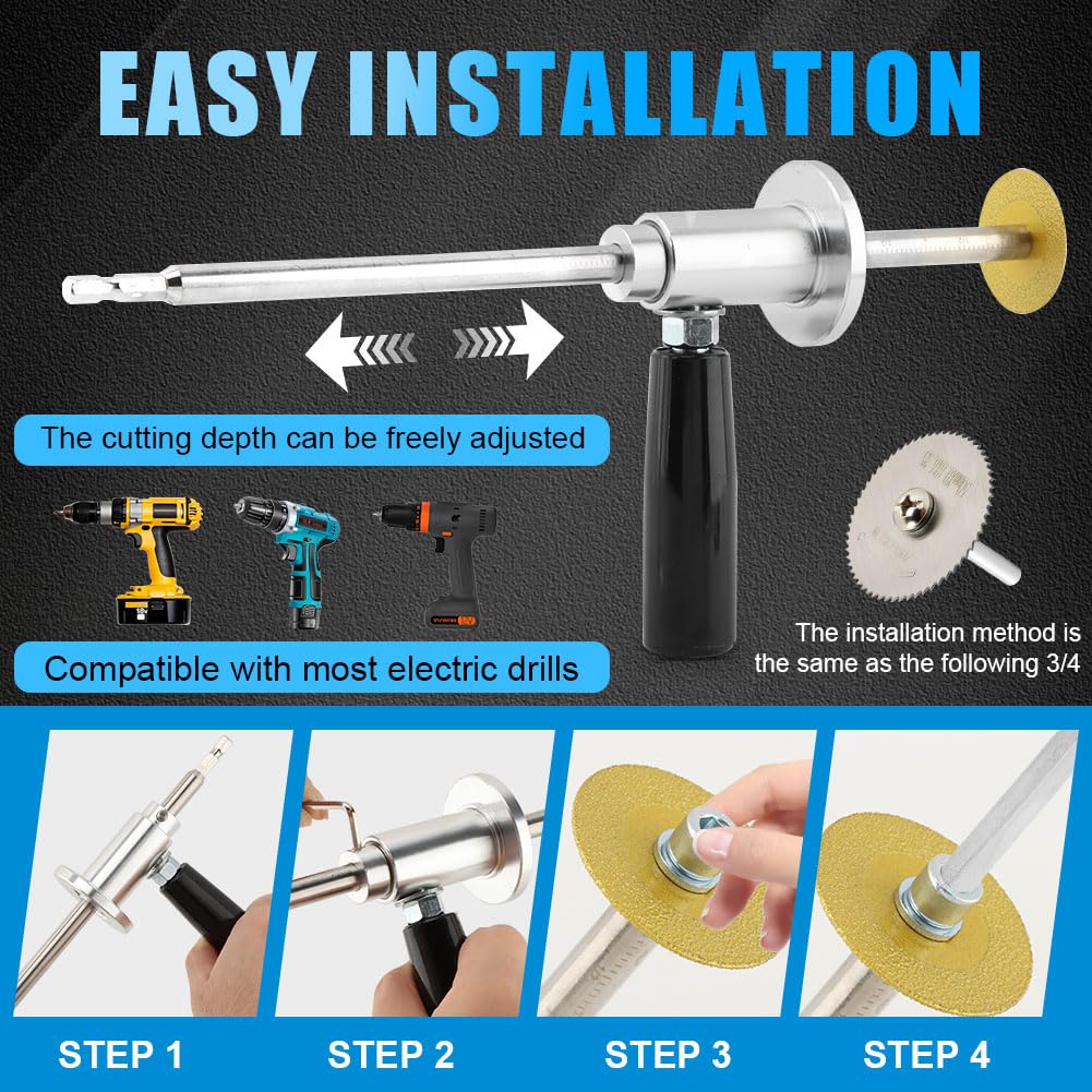 PVC Pipe Cutter - 7 Inch Inside Cutter -4