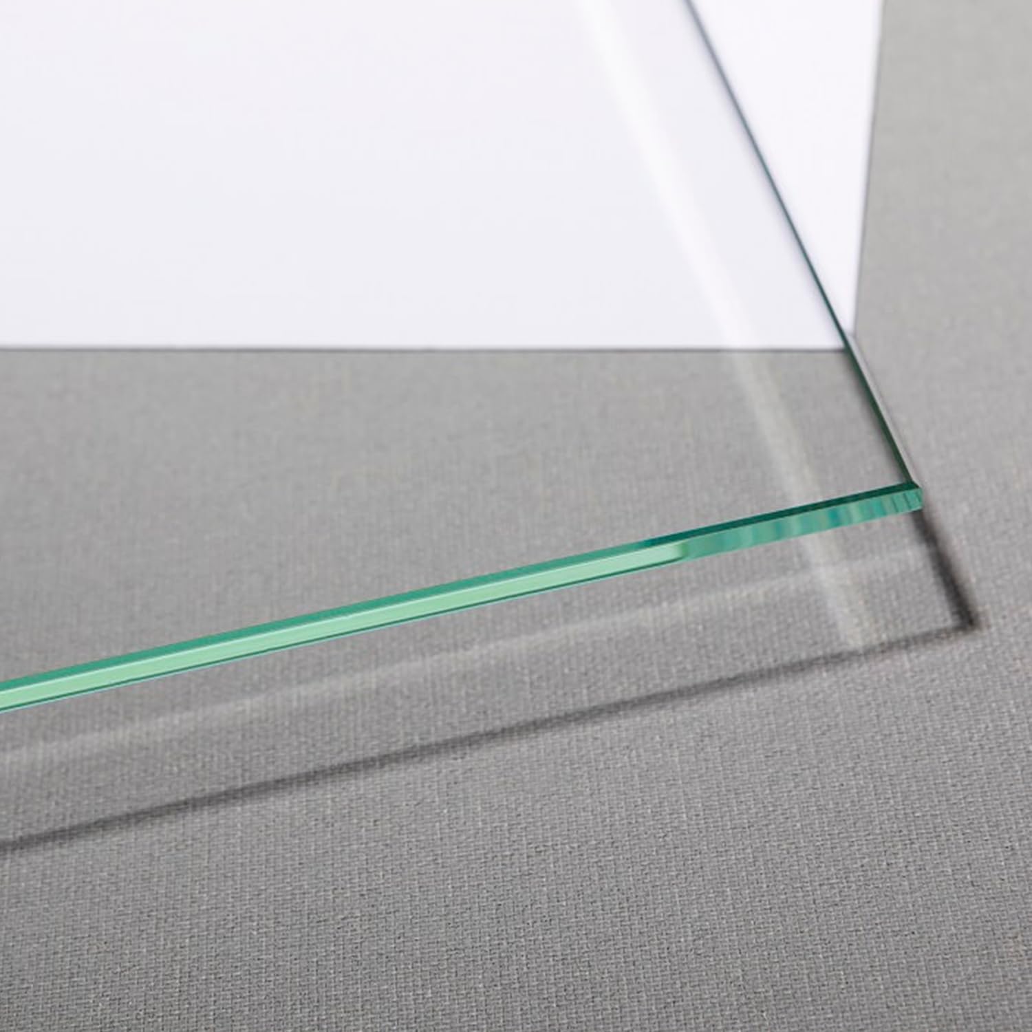 ESG Einscheibensicherheitsglas – Kühlschrank Einlegeboden, Regalboden – 4mm ESG nach Maß – Sicherheitsglas für Schränke, Regale, Vitrinen – Floatglas klar & lichtdurchlässig, pflegeleicht & stabil