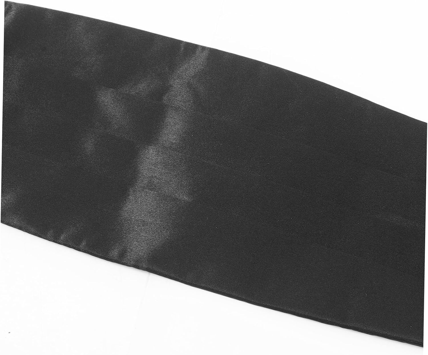 Men's Cummerbund for Tuxedo Soft Waist Support Band Black for Weddings and Formal Events Stylish Waist Accessory for Gentlemen