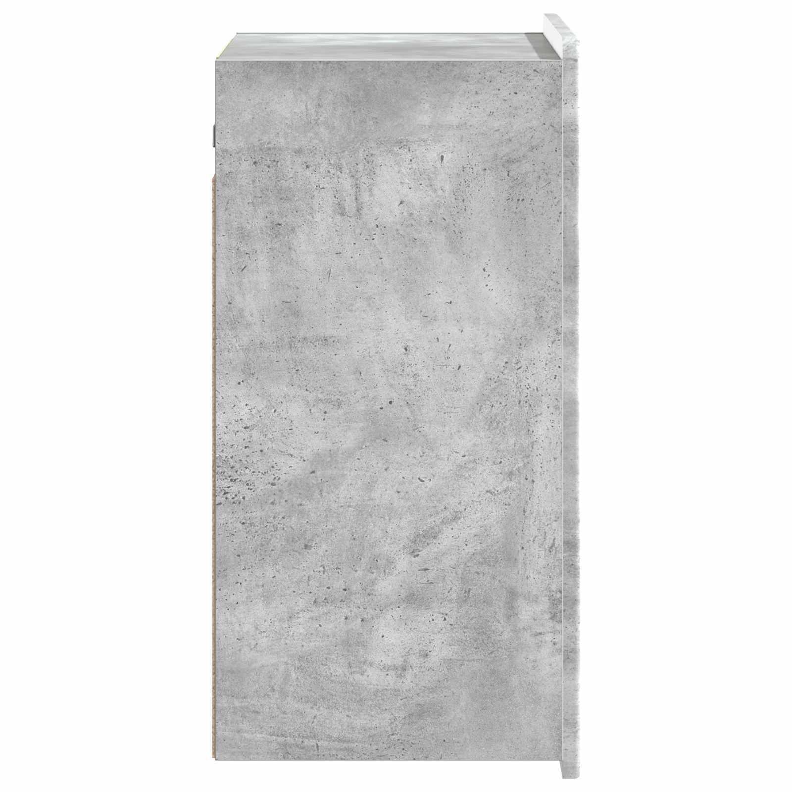 Szafka ścienna Beton szara 59 x 31 x 64 cm Drewno Ingenierie
