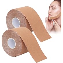 2PCS Face Tape for Wrinkles, Skin Color