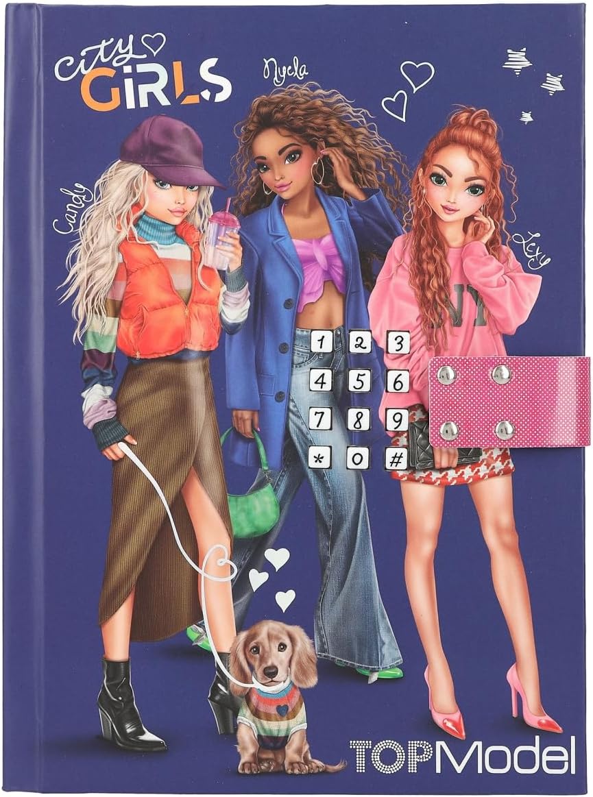 TOPModel City Girls Diary w/Code and Sound