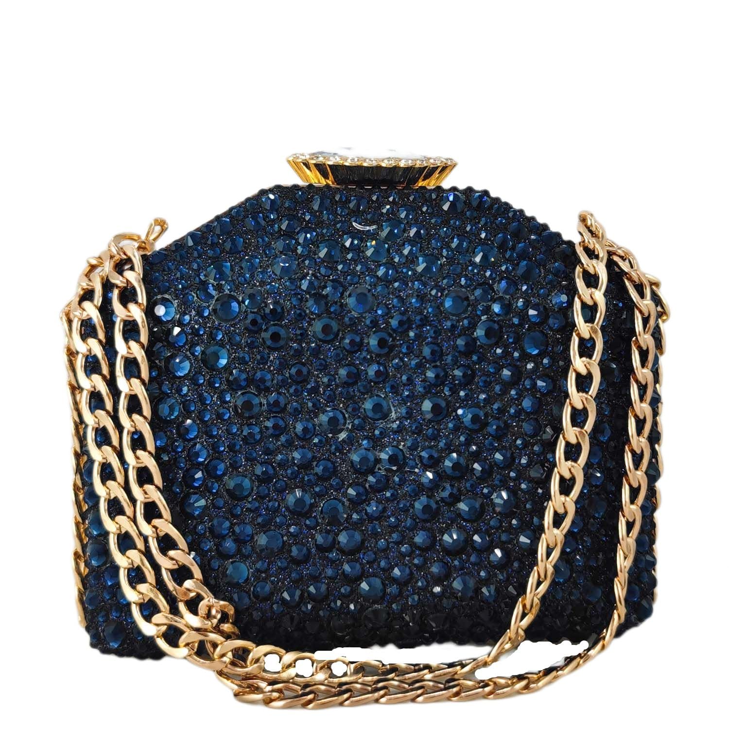 Boutique De FGG Mini Bolso De Mano De Metal Para Mujer, Para