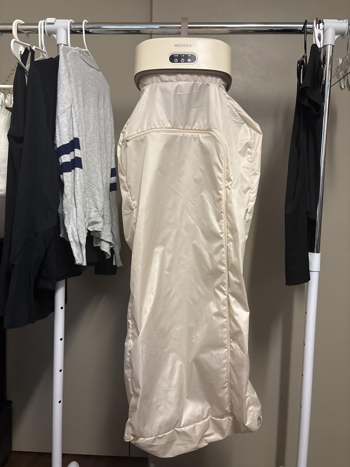 Worth it- hanging clothes dryer for renters- community laundry apartments