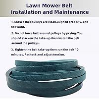 Vista 6 de 604817 Cinturón de cubierta de 5/8 pulgadas X143 3/4 pulgadas para Hustler 932558 934570 934588 934596 934604 934612 934760 934778 934604 Raptor SD