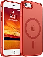 Vista 126 de SUPFINE - Funda magnética para iPhone 13 Pro Max (compatible con MagSafe), (protección contra caídas de grado militar de 10 pies), delgada, Negro