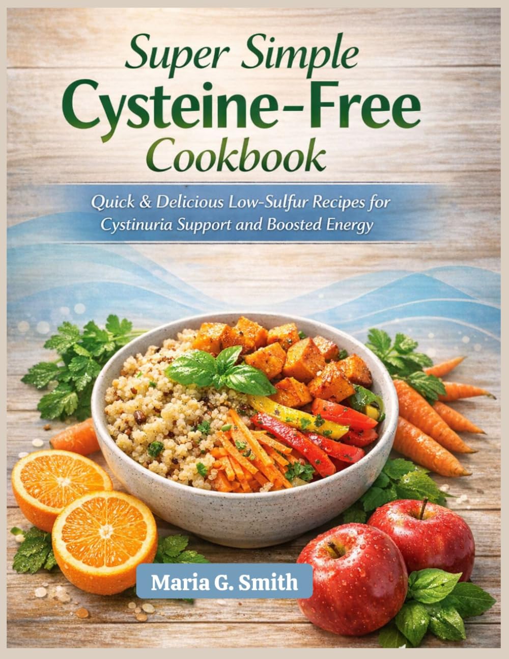 Super Simple Cysteine-Free Cookbook: Quick & Delicious Low-Sulfur Recipes for Cystinuria Support and Boosted Energy