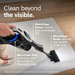 Bosch Unlimited 10 Cordless Stick Vacuum Cleaner - 2 Batteries Included, Up to 140 Min Total, Bendable Tube, Fast Charger, Pet Hair, Hard Floors and Carpets, 7 Accessories, Dark Cream