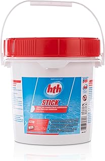 HTH - Stick- Hypopchlorite - Chlore 300 gr - Pot de 4,5 Kg