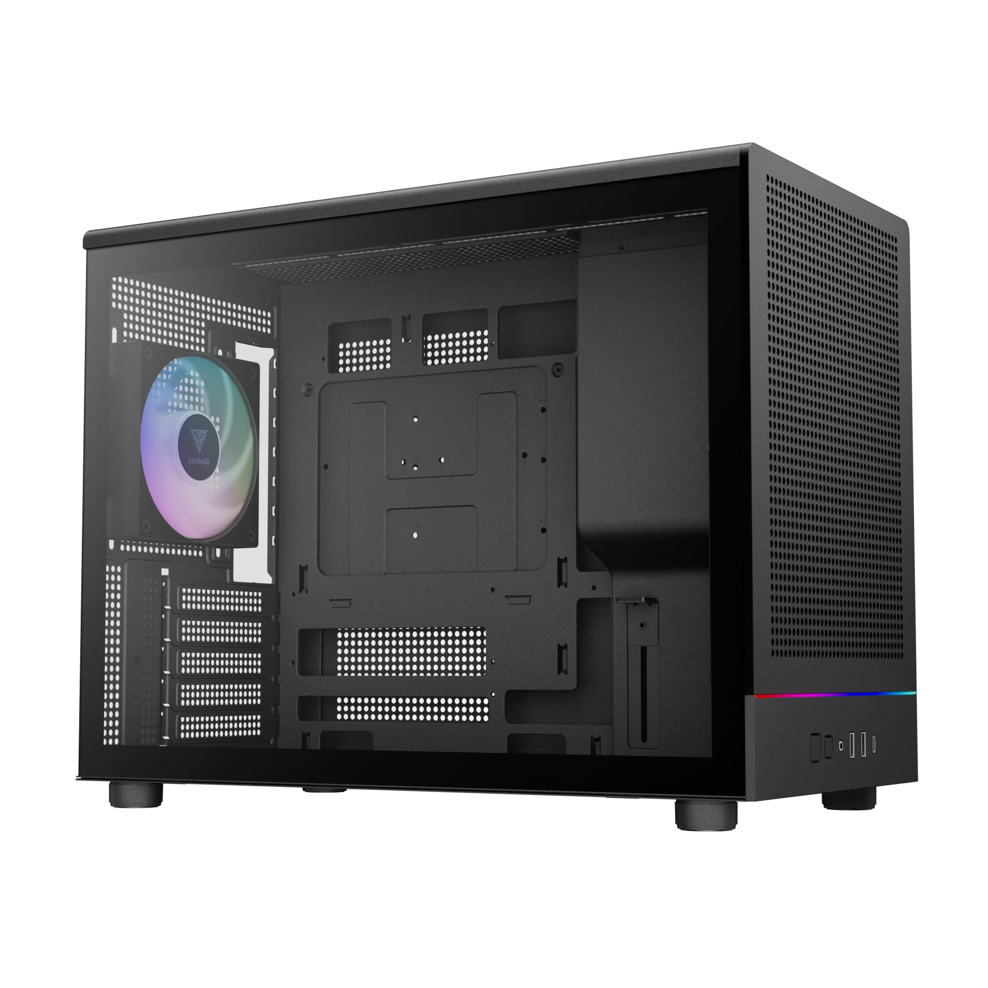 GAMDIAS Caja Micro Torre Athena M4M 3 x 120