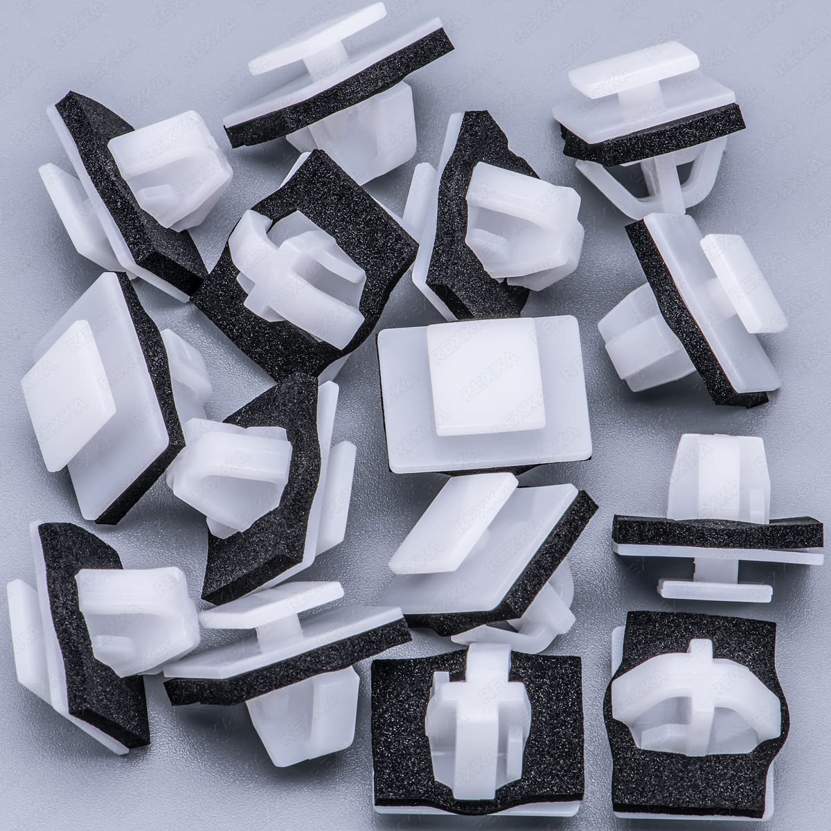 Amazon.com: Rexka 15pcs Fender Flare and Door Moulding Clip with