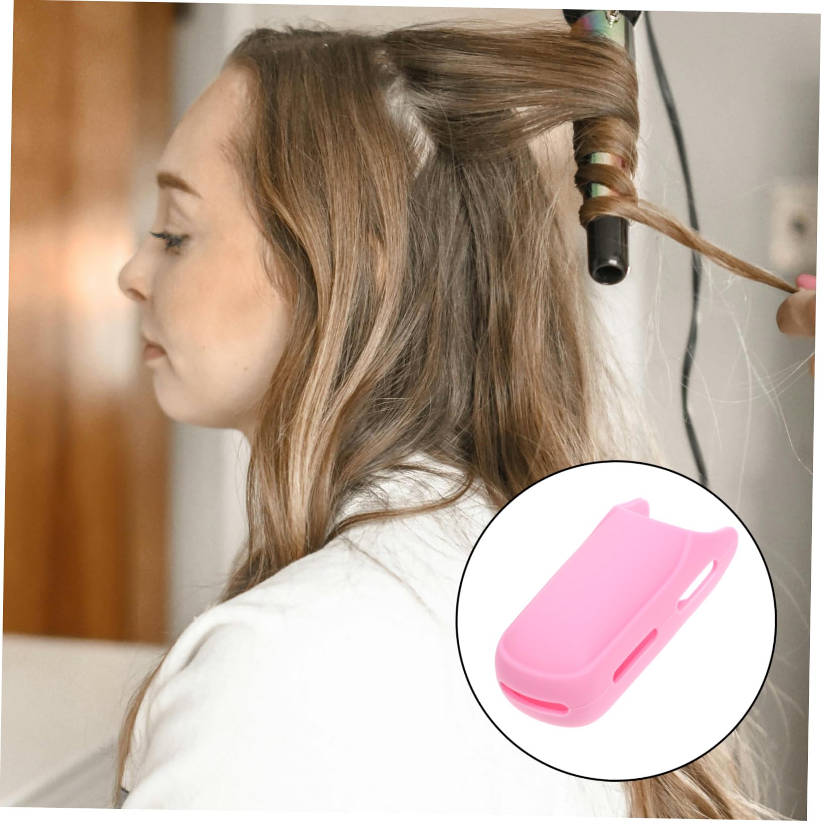 Funda de Silicona Resistente al Calor para Plancha y Rizador de Pelo Protectora