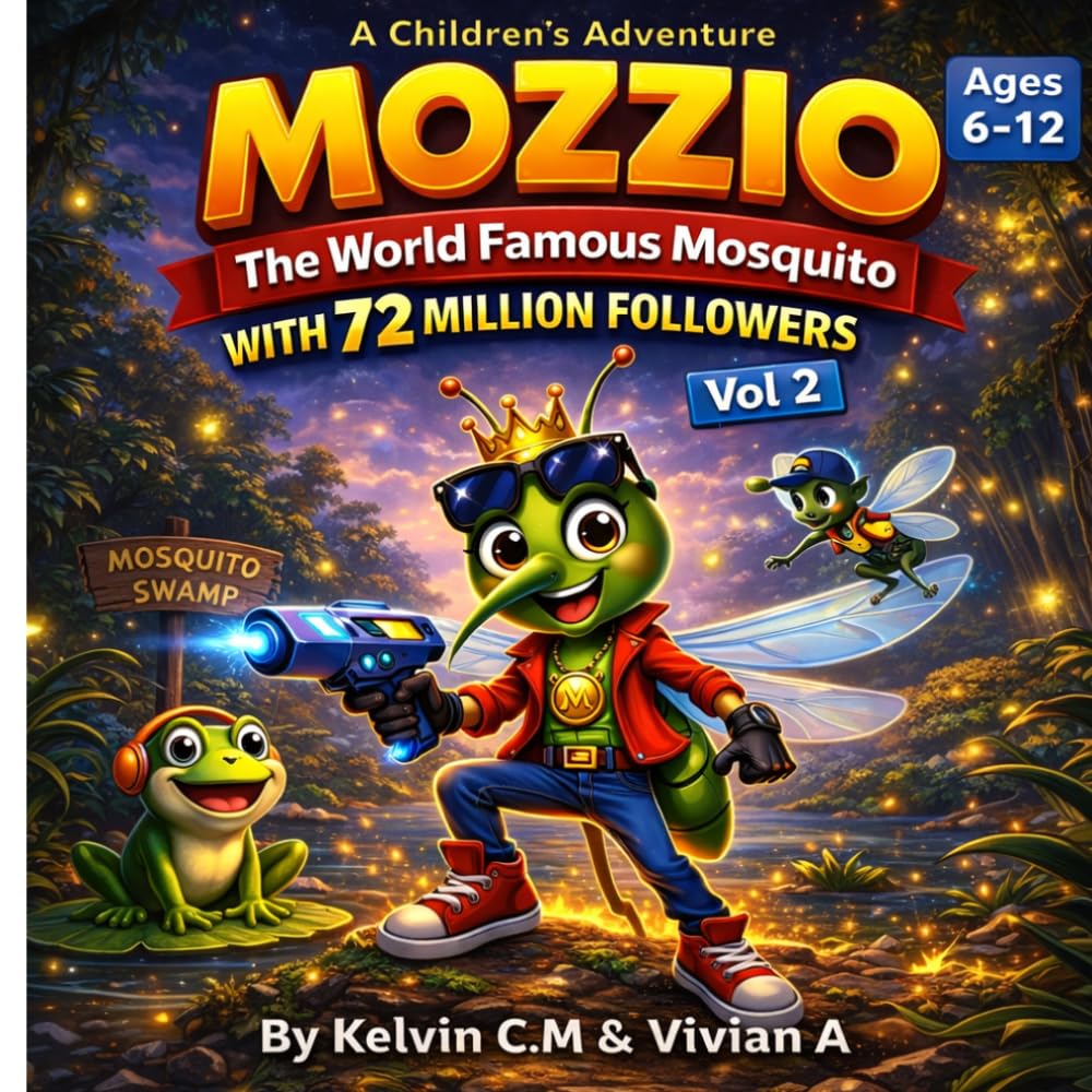 Mozzio The World Famous Mosquito with 72 Million Followers Vol.2