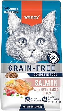 Wanpy Salmon Grain Free Adult Cat Food 1.5kg