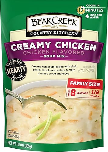 Bear Creek - Mezcla de sopa, pollo cremoso, 10.9 onzas (paquete de 6)