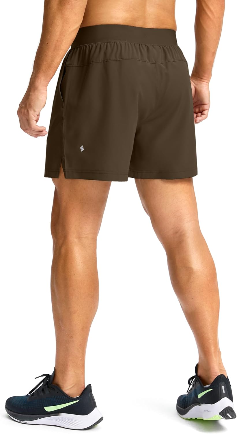  Men's Running Shorts with Zipper Pockets 9"/ 7"/ 5" Quick Dry Eight Basketball Gym Workout Athletic Shorts thumbnail
