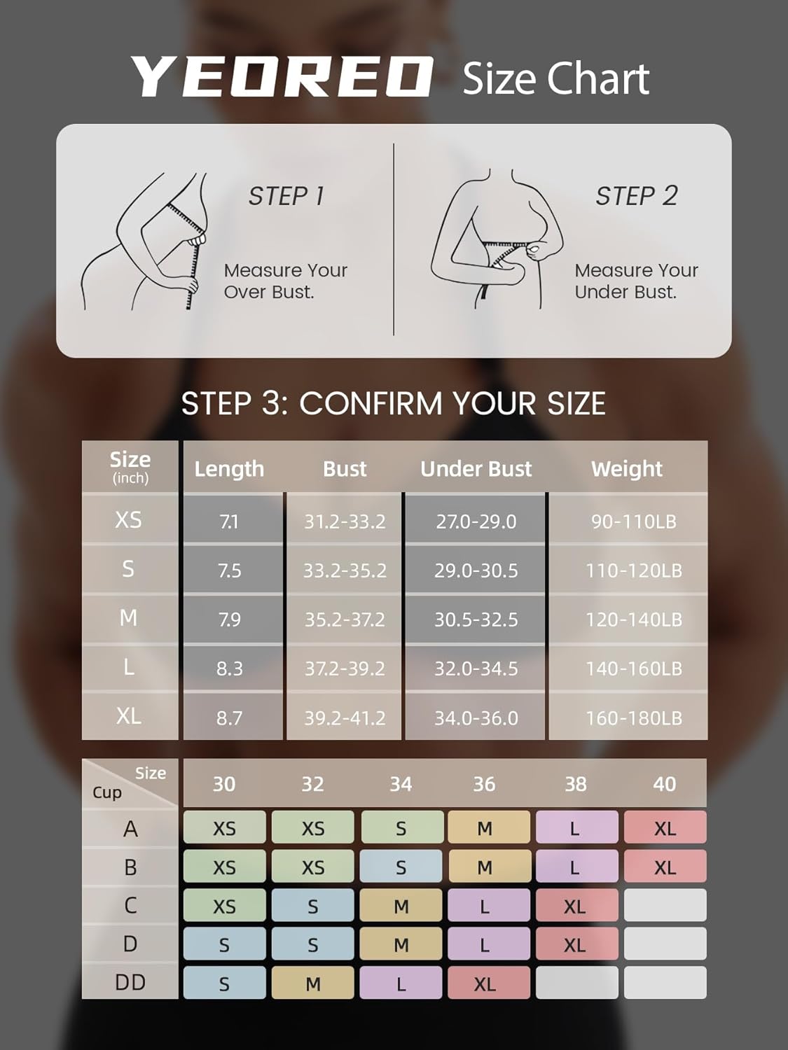 YEOREO SoftHue Impact Strappy Halter Bra for Sports Intensify Women Workout Backless Padded Gym Yoga Bra - Image 6