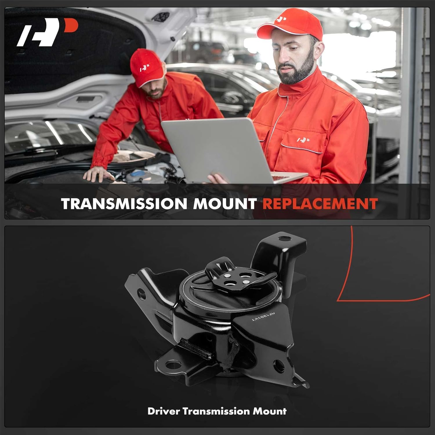 A-Premium Left Driver Side Transmission Mount Compatible with Kia Sedona 2015-2021 3.3L, Automatic Transmission