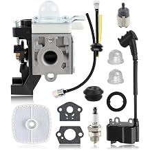 Carbhub Carburetor with Ignition Coil for Echo GT225 GT225i GT225L PAS225 PE225 PPF225 SHC225 SRM225 SRM225U Trimmer Replacement Number ZAMA RB-K93 Echo A021001690 A021001691 A021001692