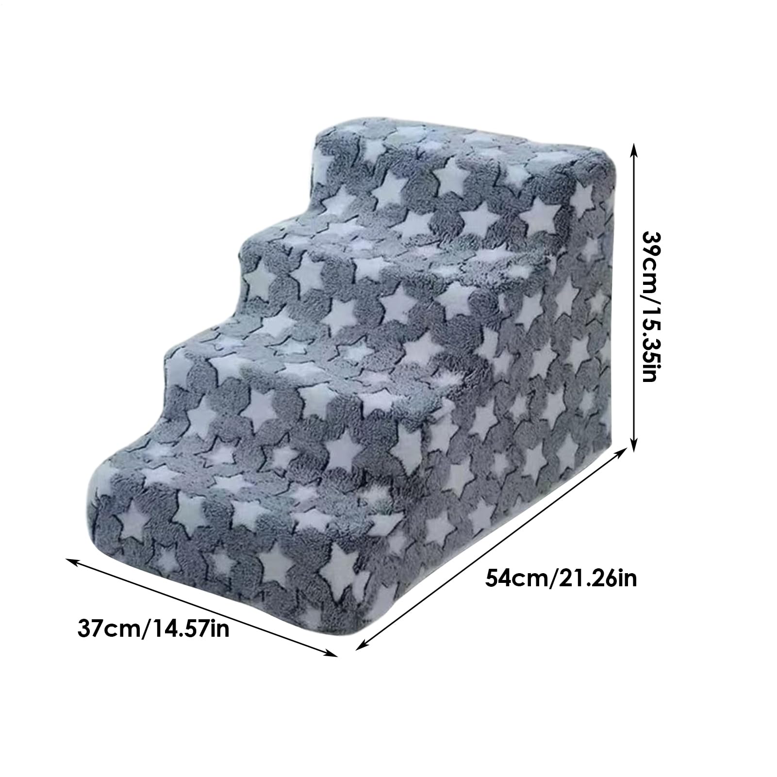 Escaleras para perros, rampa para gatos mayores | Escalera para mascotas antideslizante y desmontable para sala de estar, dormitorio, estudio, vehículo, alféizar de la ventana, cama, sofá, cachorros