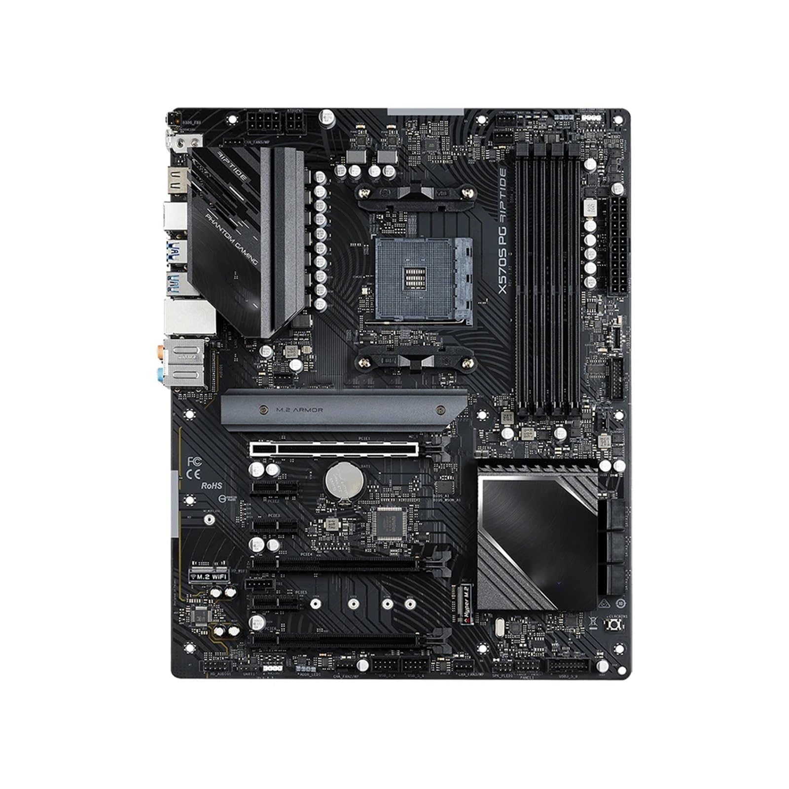 componenti pc Scheda madre Fit For ASRock X570S PG RIPTIDE supporta CPU 3600X 5600G 5700X3D 5800x3D 4xDDR4 5000MHz M.2 NVME PCIe 4.0 ATX AM4