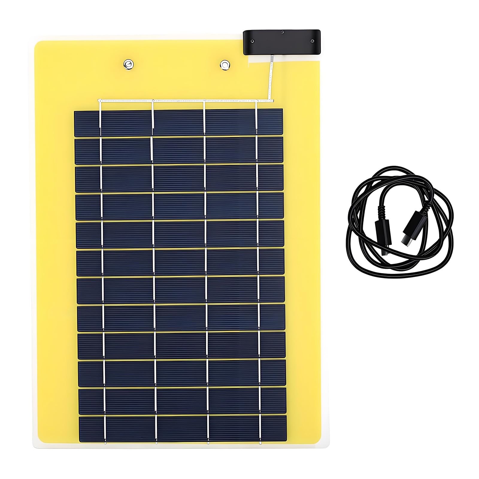 Carotoe A Solar Charging Panel Portable Double Usb Solar Panel Charging Board For Camping Trip Power Nd Travel For Camping Nd Hiking