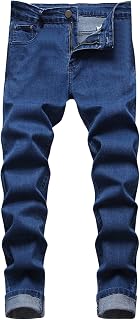 Men's Slim Fit Denim Pants Skinny Stretch Straight Leg Fashion Jeans Pants Casual Regular Fit Comfort Trousers Pants