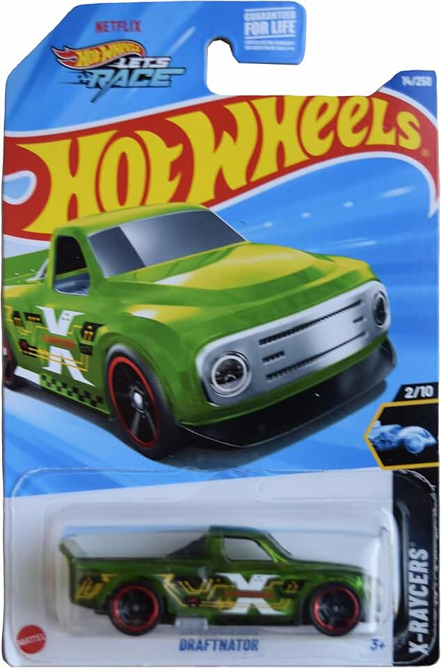 Hot Wheels Draftnator, X-Raycers 2/10 [Green] 14/250