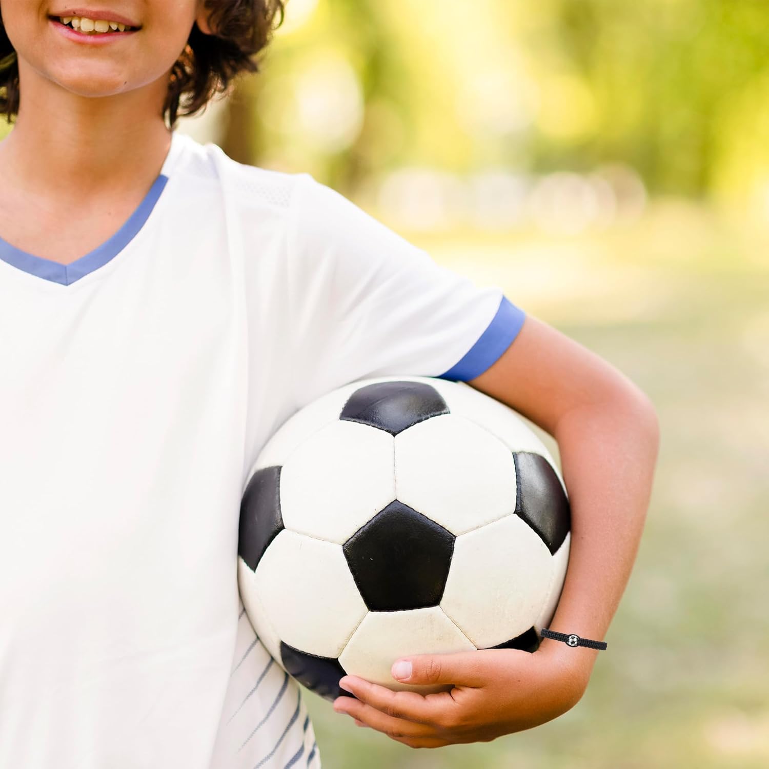 FYUKISS Baseball Football Soccer Gifts, Adjustable Braided Baseball Bracelets for Teen Ideas with Message Gift Card - Image 7