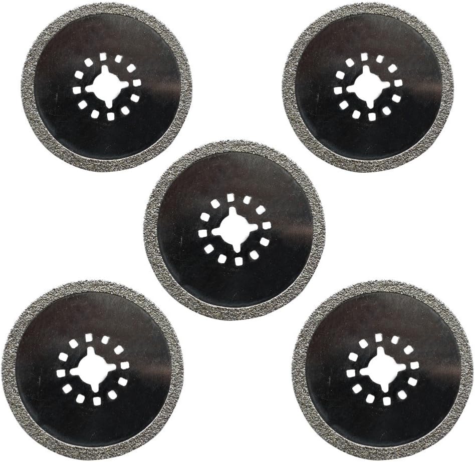 Harpow 5 pieces Diamond saw blade,power oscillating tool blades