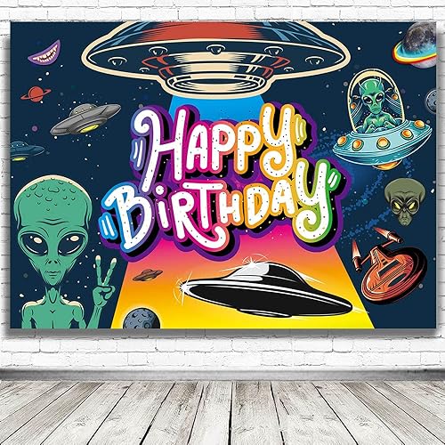 Miniatura 10 de Divertido telón de fondo de cumpleaños de dinosaurio de 6 x 3.5 pies, decoración de cumpleaños de dinosaurio en acuarela, suministros de fiesta de