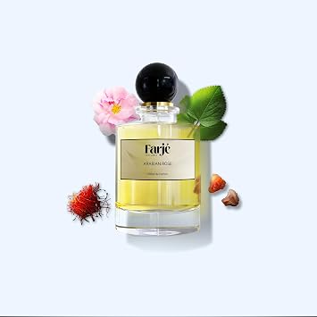Farje Perfumes Arabian Rose | Inspired by Rose Darabie | Finest Niche-Quality Ingredients | Extrait de Parfum Long Lasting | Mens Floral Ambery 100ml