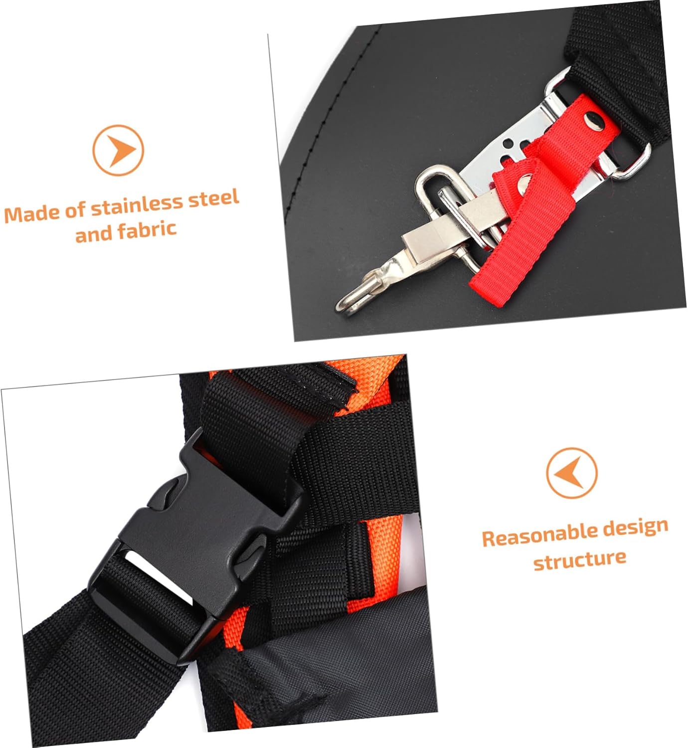 2pcs Mower Harness Strap Comfortable Padded Trimmer Harness Belt for Care