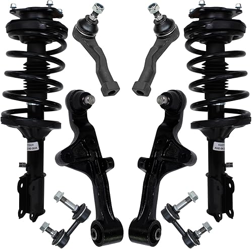 Miniatura 177 de Detroit Axle - Kit de puntales delanteros de 6 piezas para Chevrolet Aveo Aveo5 Pontiac G3 Wave, barra estabilizadora, varillas de acoplamiento