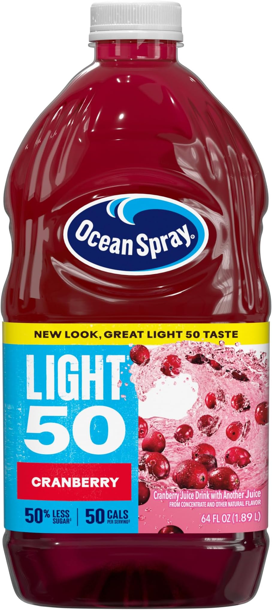 Cran50™ Cranberry Juice Drink, 64 Fl Oz Bottle (Pack of 1)