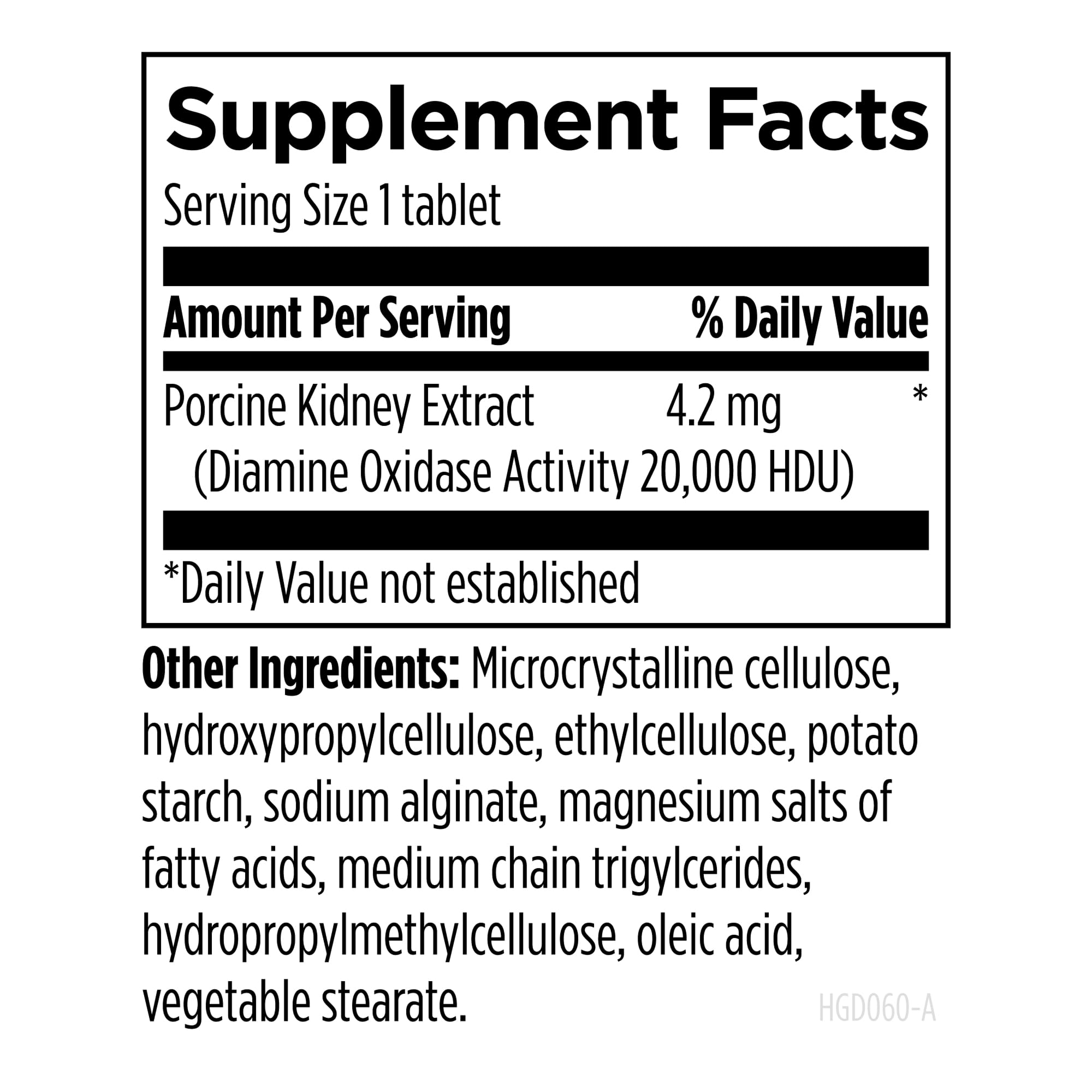 Designs for Health HistaGest-DAO, Digestive Enzyme Support, 60 Tablets — Amazon image 6