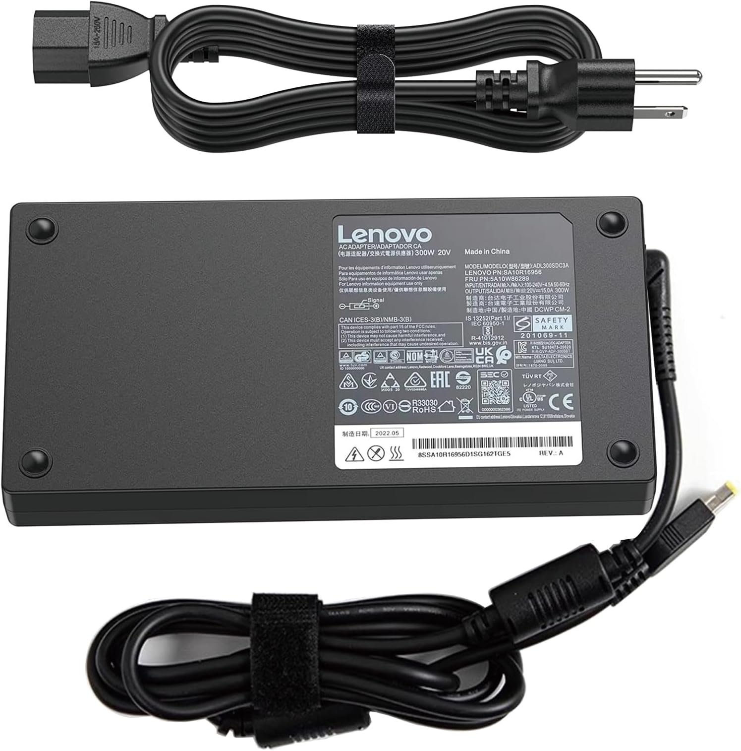 300W 20V 15A oplader voor Lenovo Legion 5 5i 5P 7 Pro 15