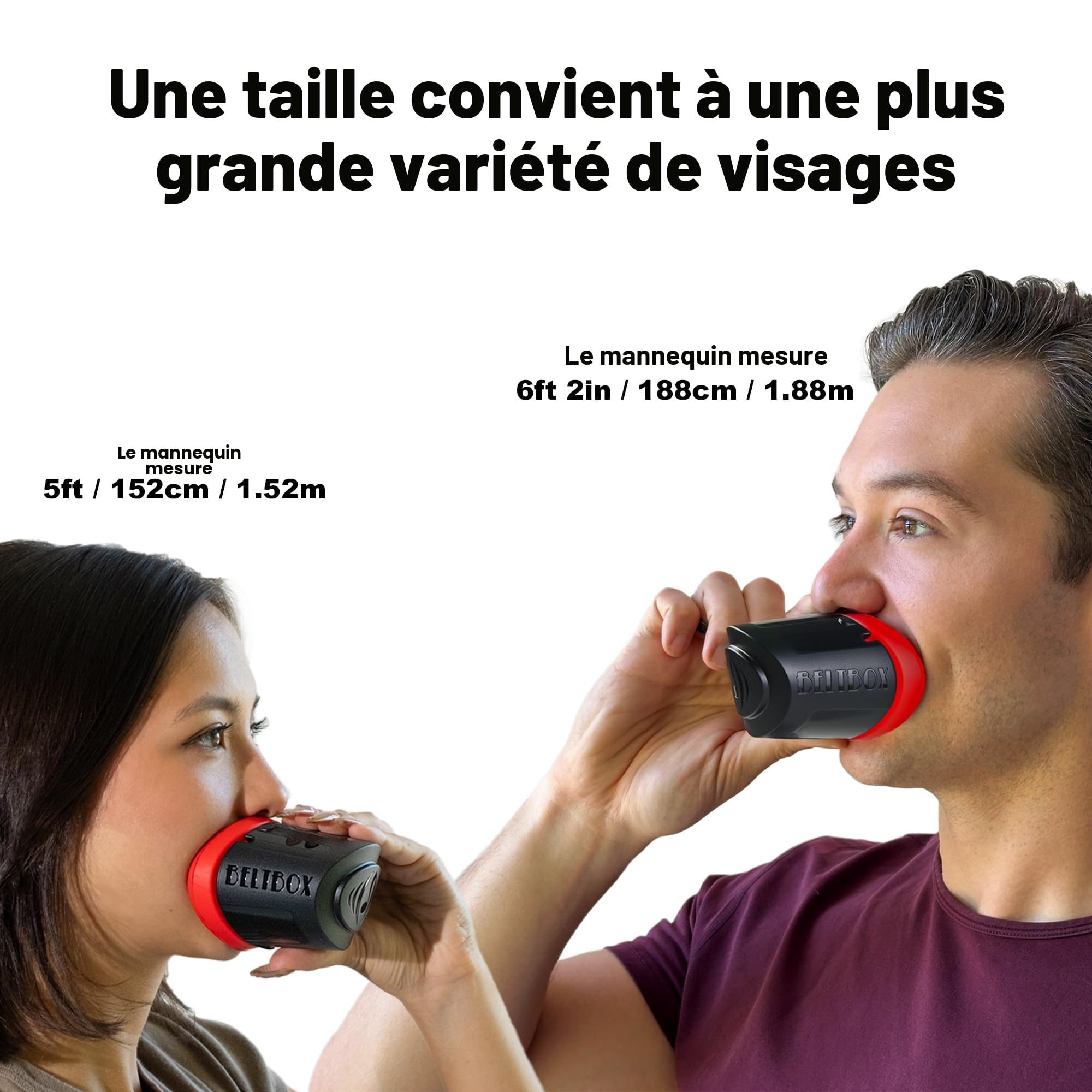 Amortisseur vocal pour chanteurs, acteurs, interprètes, soulagement du stress. Une salle d'échauffement portable ! Cadeau pour chanteurs (BELTBOX 3.0)
