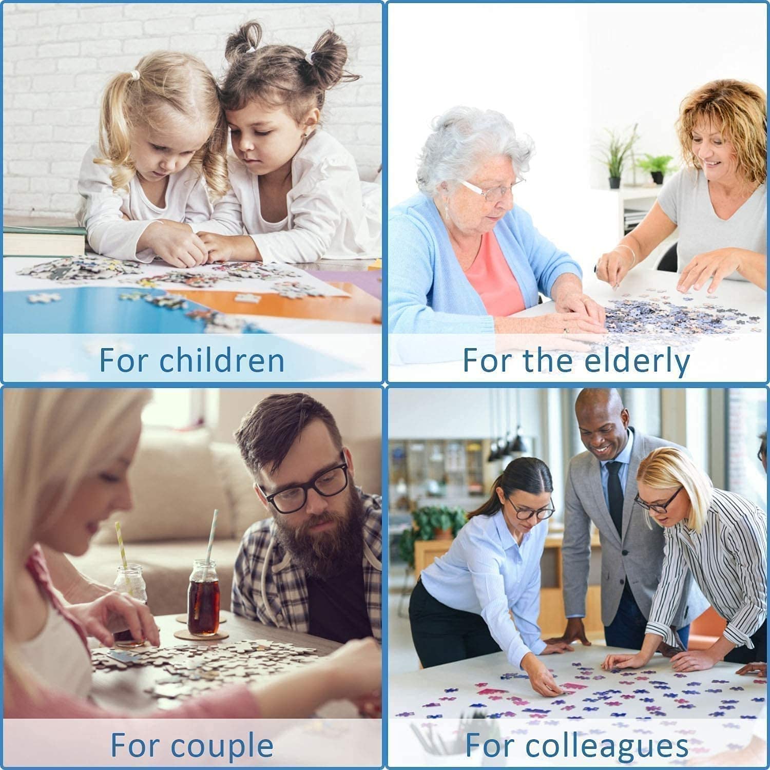 Puzzle 2000 Pièces Adultes Seigneur des Anneaux Poster Film Puzzle Classique Kit Puzzle Jeu éducatif Jouets Cadeau Unique Décor À La Maison 100x70cm