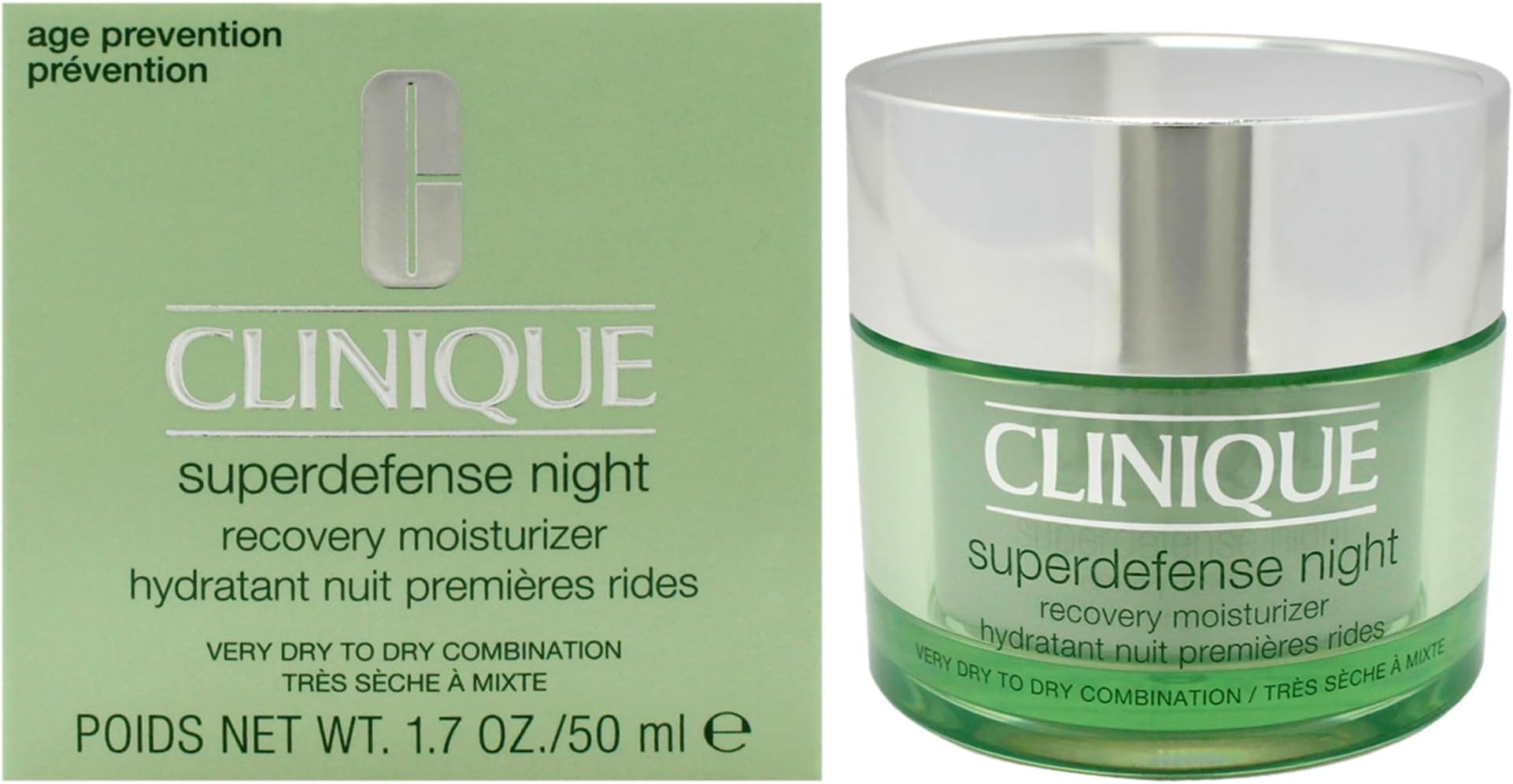 SUPERDEFENSE NIGHT recovery moisturizer I/II 50 ml