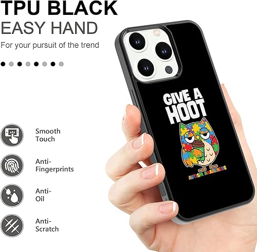 Miniatura 2 de Give A Hoot - Funda para iPhone 16, 15, 14, 13, 12, 11 Pro Max, Galaxy S25, S24, S23, S22, S21, FE, Ultra Plus, Note 20, A16, A15, A14, A54, Moto