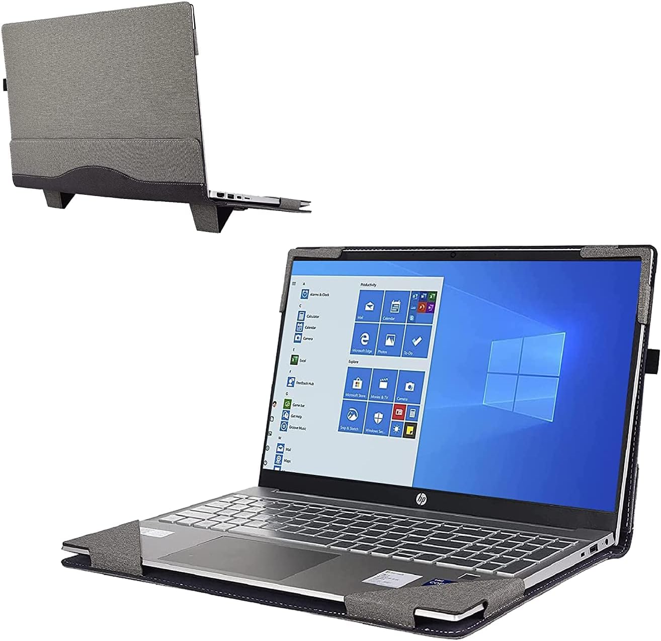 Buy Laptop Cover Case for HP Laptop 15s Series PU Leather Protective