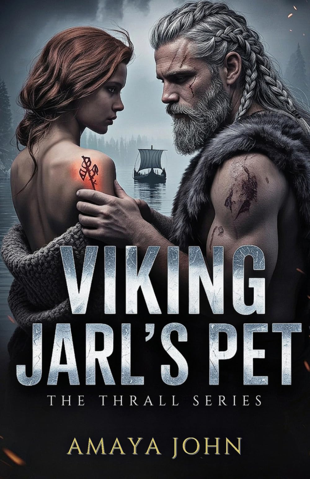Viking Jarl's Pet: An Enemies to Lovers Dark Viking Captive Romance: 1 (THE THRALL SERIES)