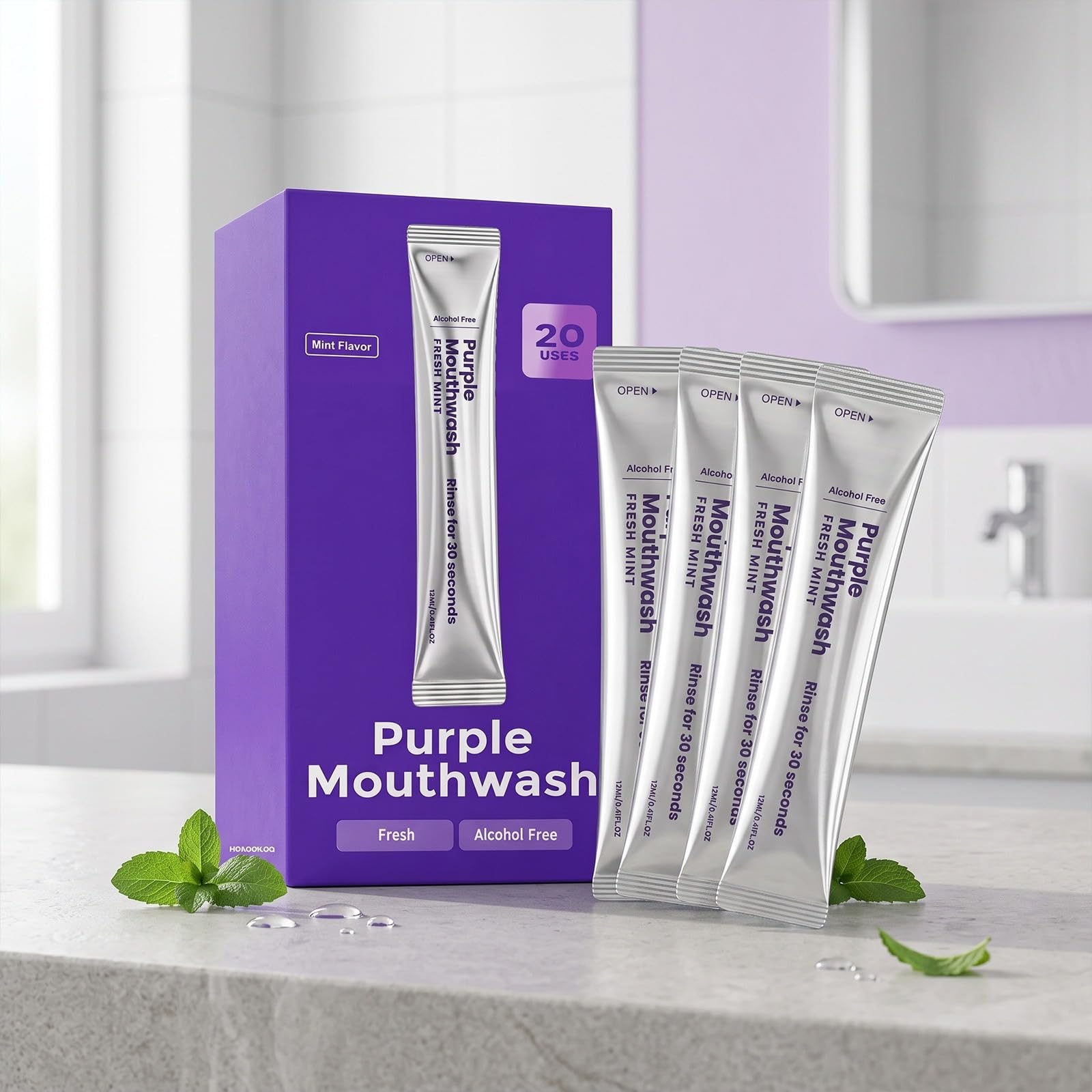 Bagno Di Bocca Viola,Bagno Di Bocca Bianchezza Antimacchia,Viola Stain Mouthwash