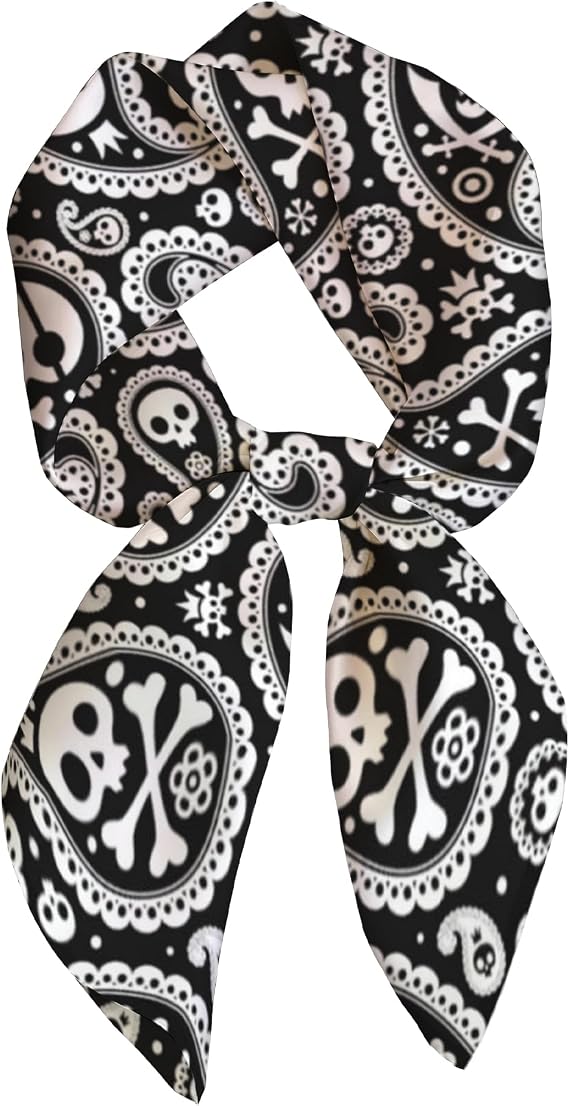 MOLAIGIN Silky Scarfs Women Small Square Scarf 22
