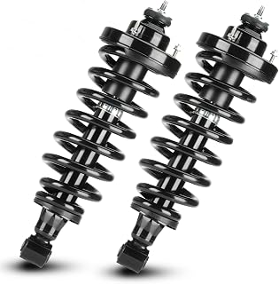 Rear Complete Strut Shock Absorber with Coil Spring Assembly Fit for Ford Explorer 2006 2007 2008 2009 2010, for Mercury Mountaineer 2006-2010, Replace 171125 (Set of 2)