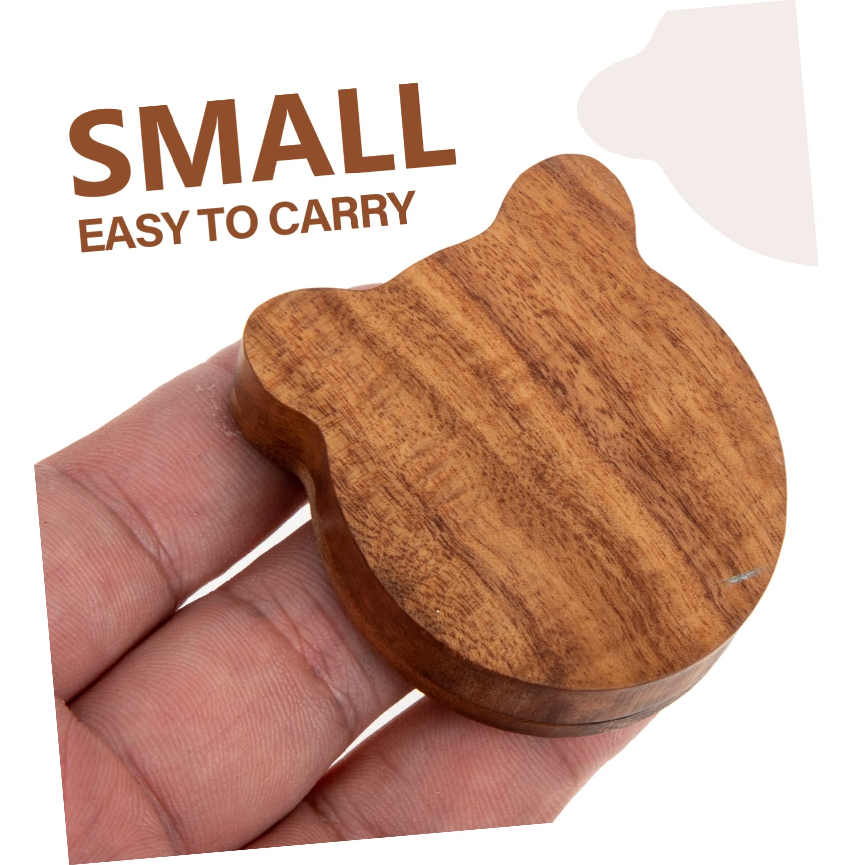ibasenice 4sätze Holz-Gitarren-Plektrum Set Mit Aufbewahrungsbox Professionelle Plektren Aus Hochwertigem Holz Für Gitarre Ukulele Und Bass Langlebig Und Handlich Für Musiker